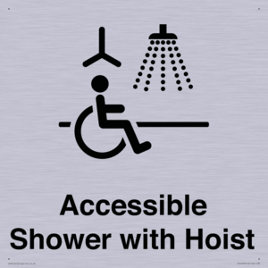 Accessible Shower with Hoist